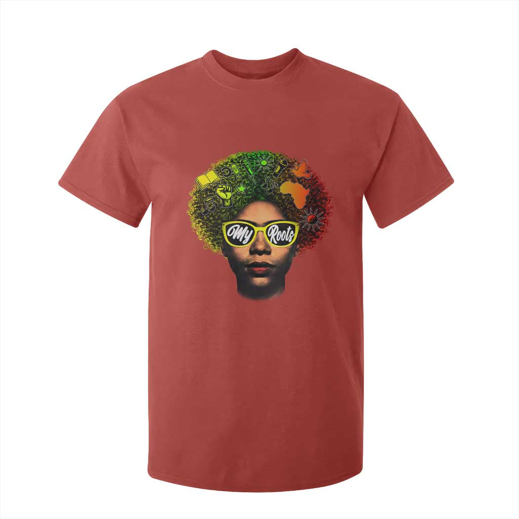 Black History Month T Shirt For Kid My Roots African American Pride Gift - African Pride