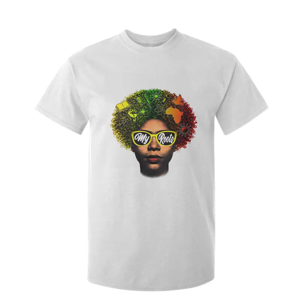 Black History Month T Shirt For Kid My Roots African American Pride Gift - African Pride