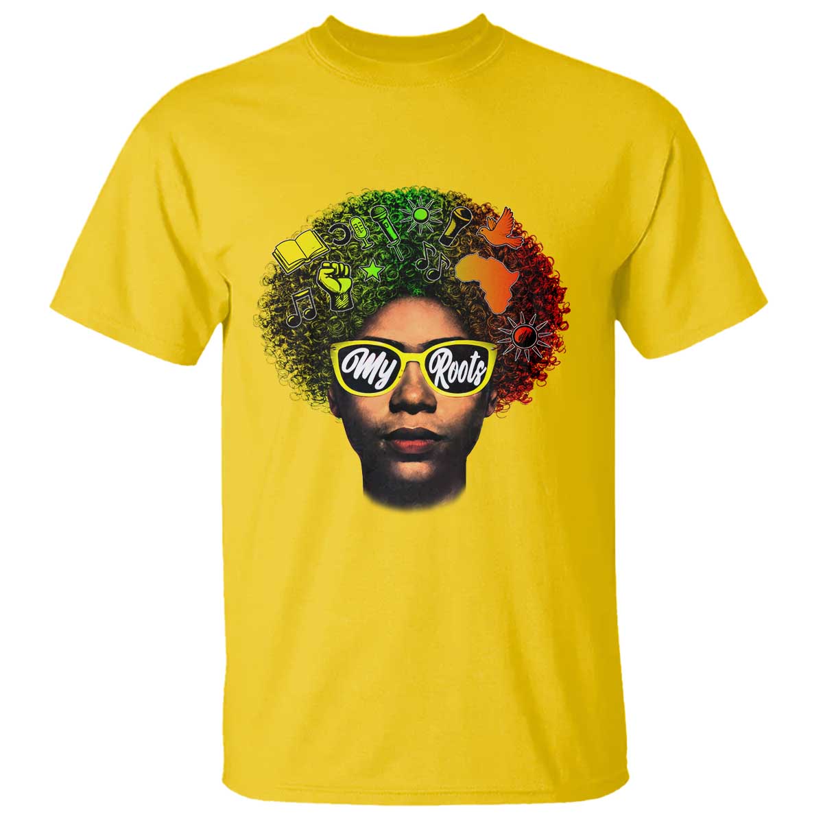 Black History Month T Shirt My Roots African American Pride Gift - African Pride