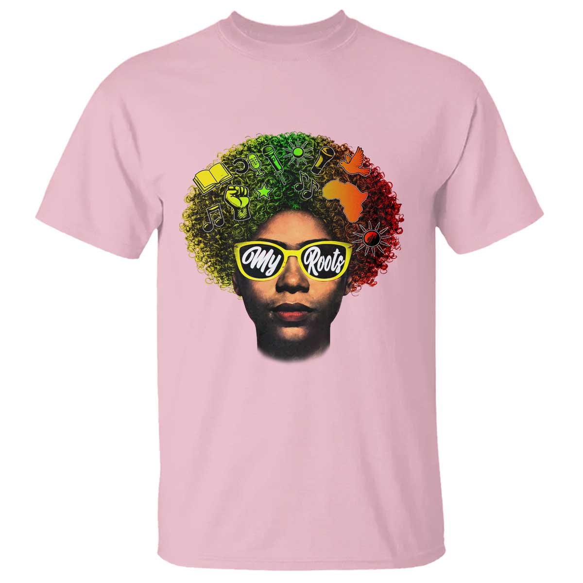 Black History Month T Shirt My Roots African American Pride Gift - African Pride