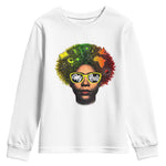 Black History Month Youth Sweatshirt My Roots African American Pride Gift - African Pride