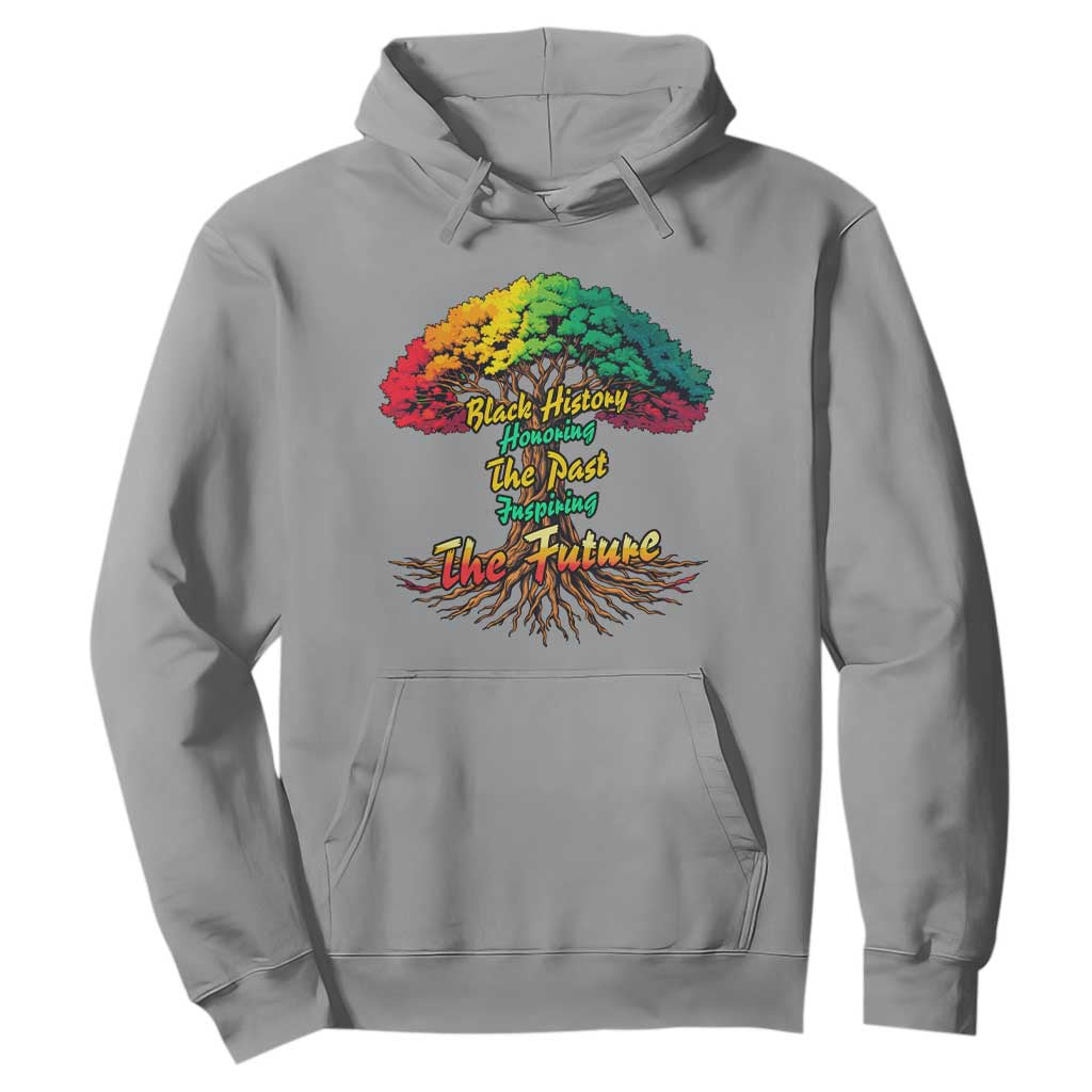 Black History Month Quote Hoodie Inspiring The Future Honoring The Past - African Pride