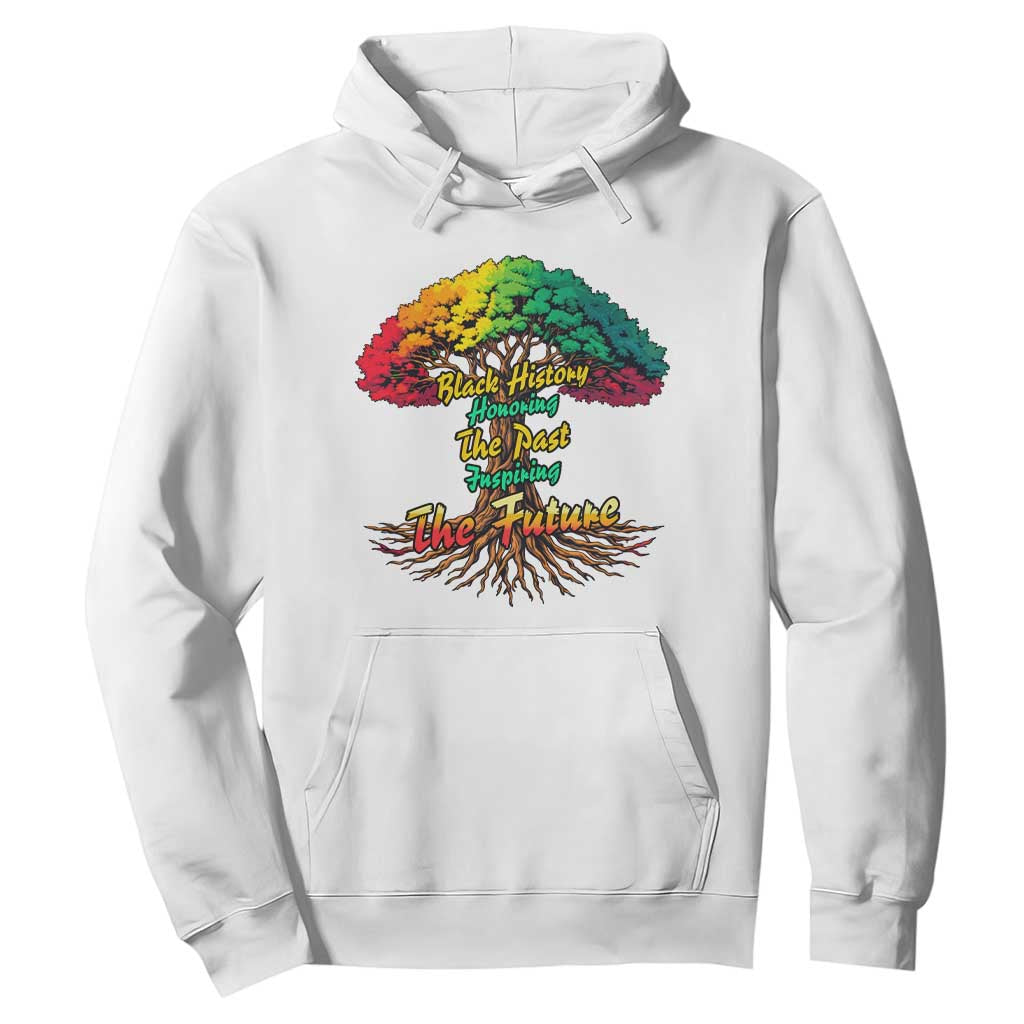 Black History Month Quote Hoodie Inspiring The Future Honoring The Past - African Pride