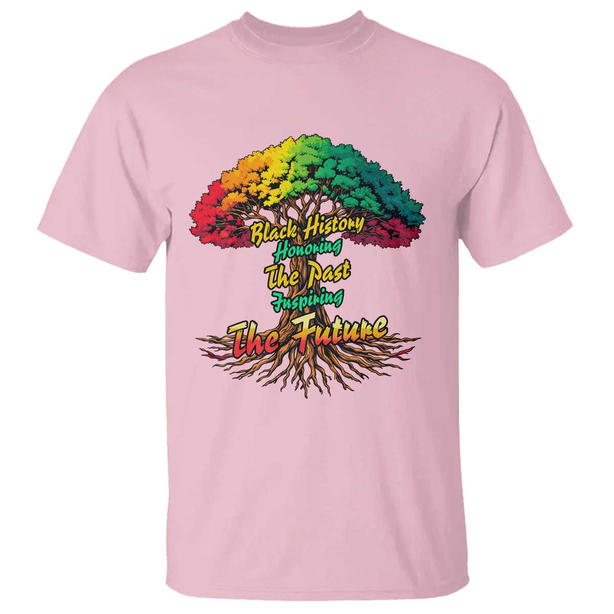 Black History Month Quote T Shirt Inspiring The Future Honoring The Past - African Pride