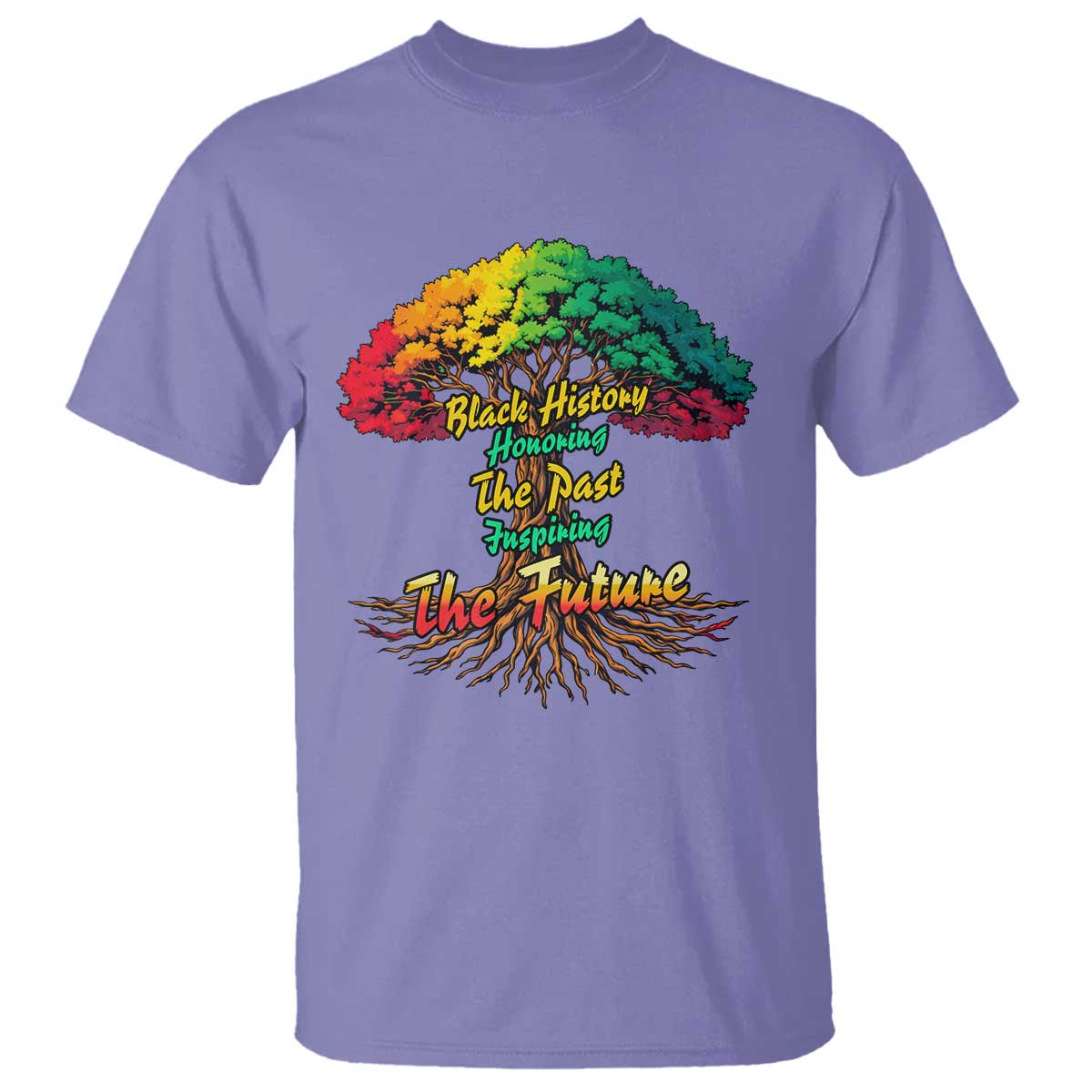 Black History Month Quote T Shirt Inspiring The Future Honoring The Past - African Pride