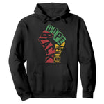 First Fathers Day Black Dad Hoodie New Dad Gift