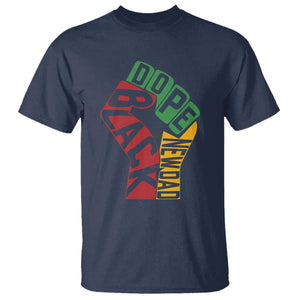 First Fathers Day Black Dad T Shirt New Dad Gift