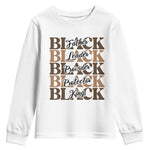 Father Leader Provider Protector King Youth Sweatshirt Proud Black Dad Gift