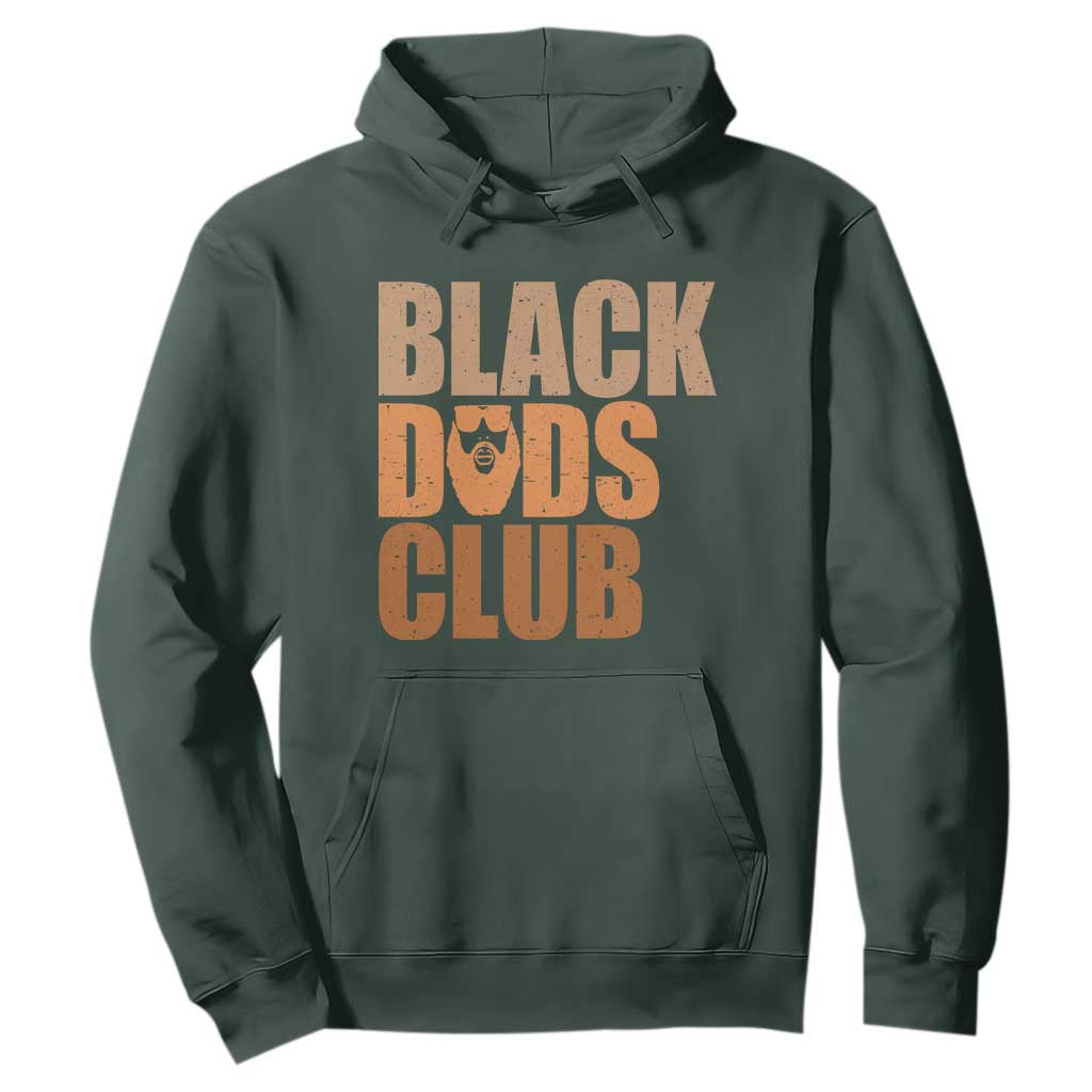 Black Dads Club Hoodie African American Fathers Day Gift