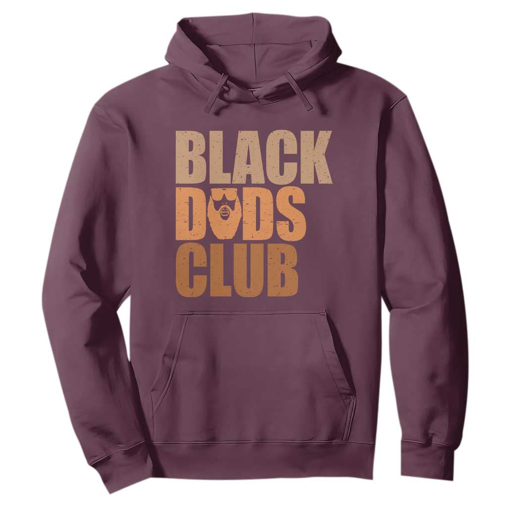 Black Dads Club Hoodie African American Fathers Day Gift