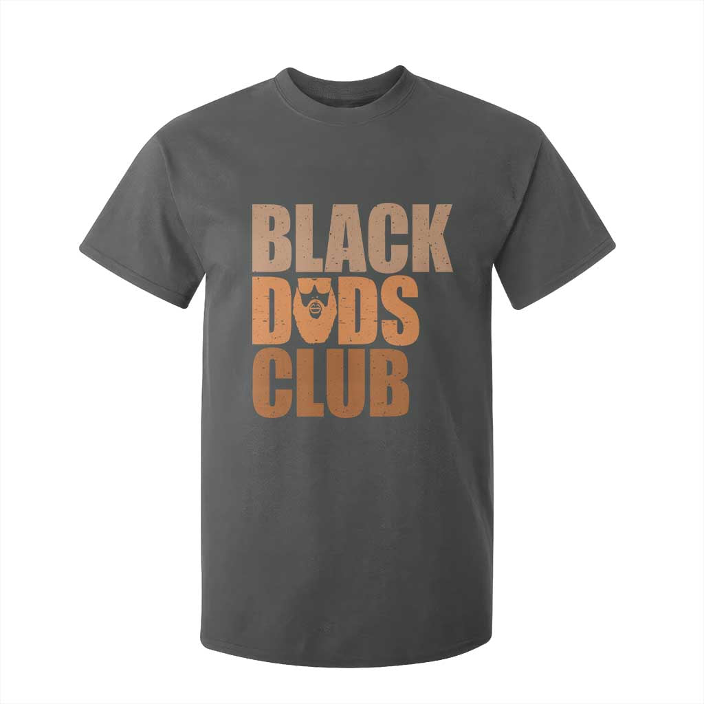 Black Dads Club T Shirt For Kid African American Fathers Day Gift