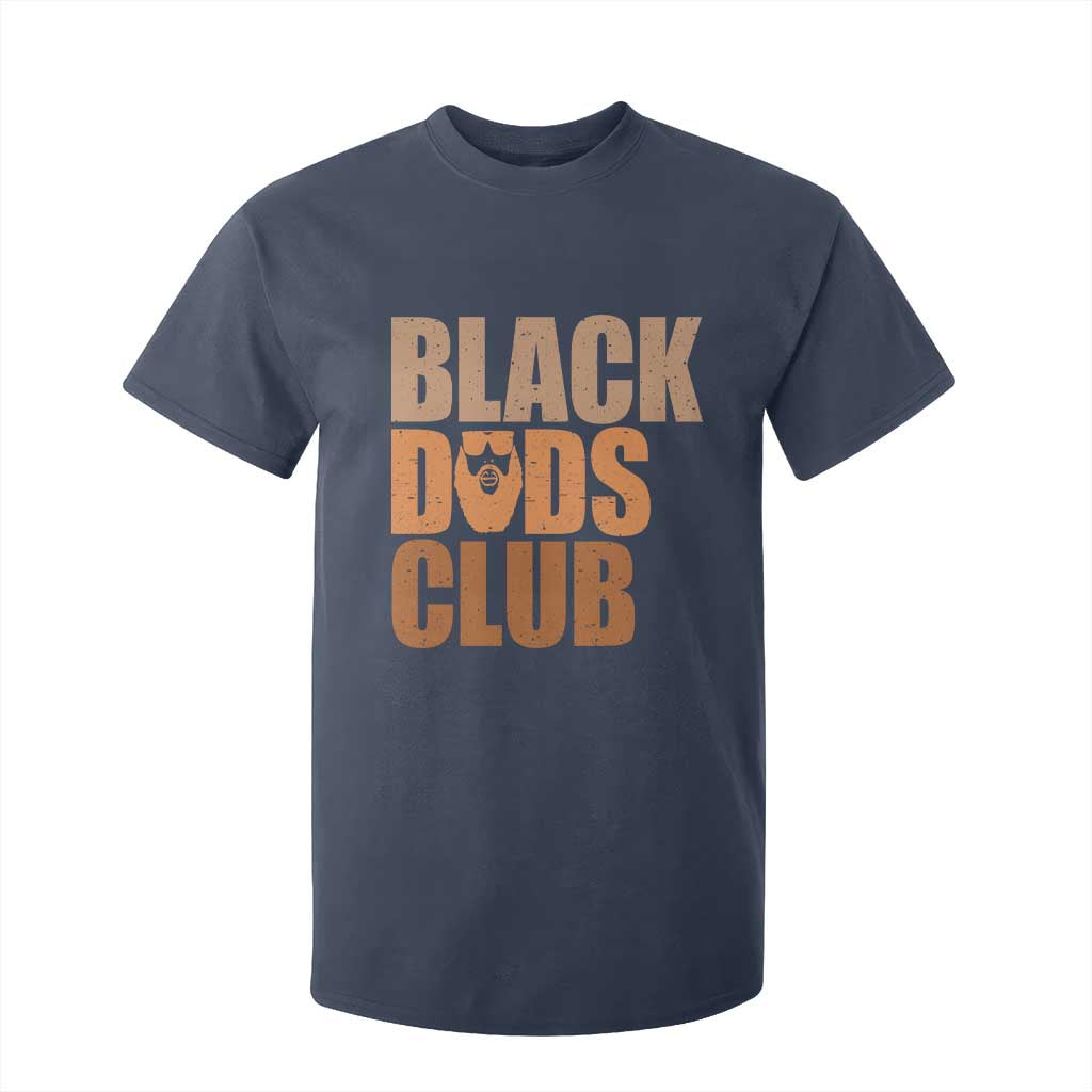 Black Dads Club T Shirt For Kid African American Fathers Day Gift