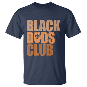 Black Dads Club T Shirt African American Fathers Day Gift