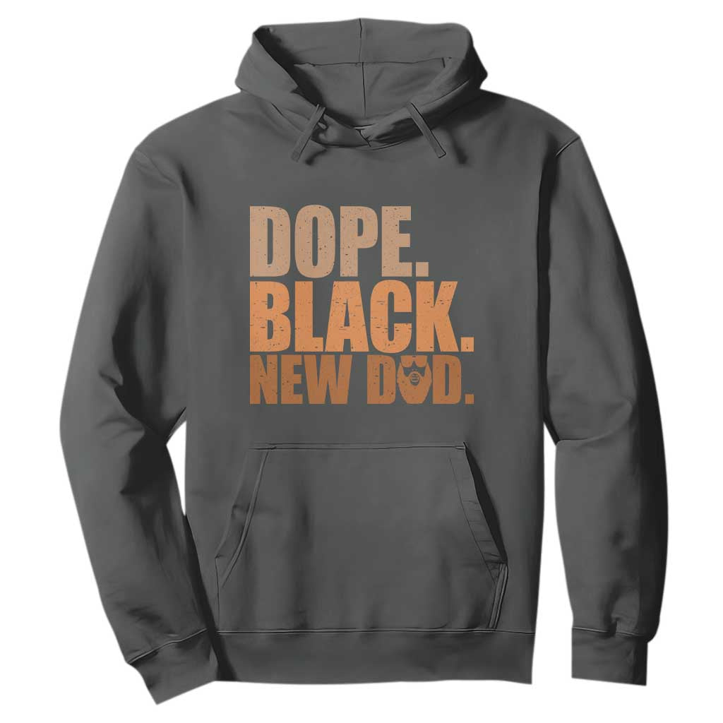 Proud Black New Dad Hoodie African American Fathers Day Gift