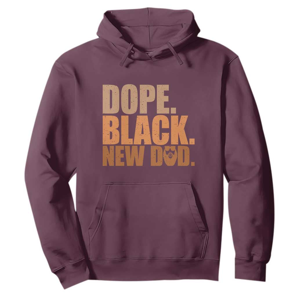 Proud Black New Dad Hoodie African American Fathers Day Gift