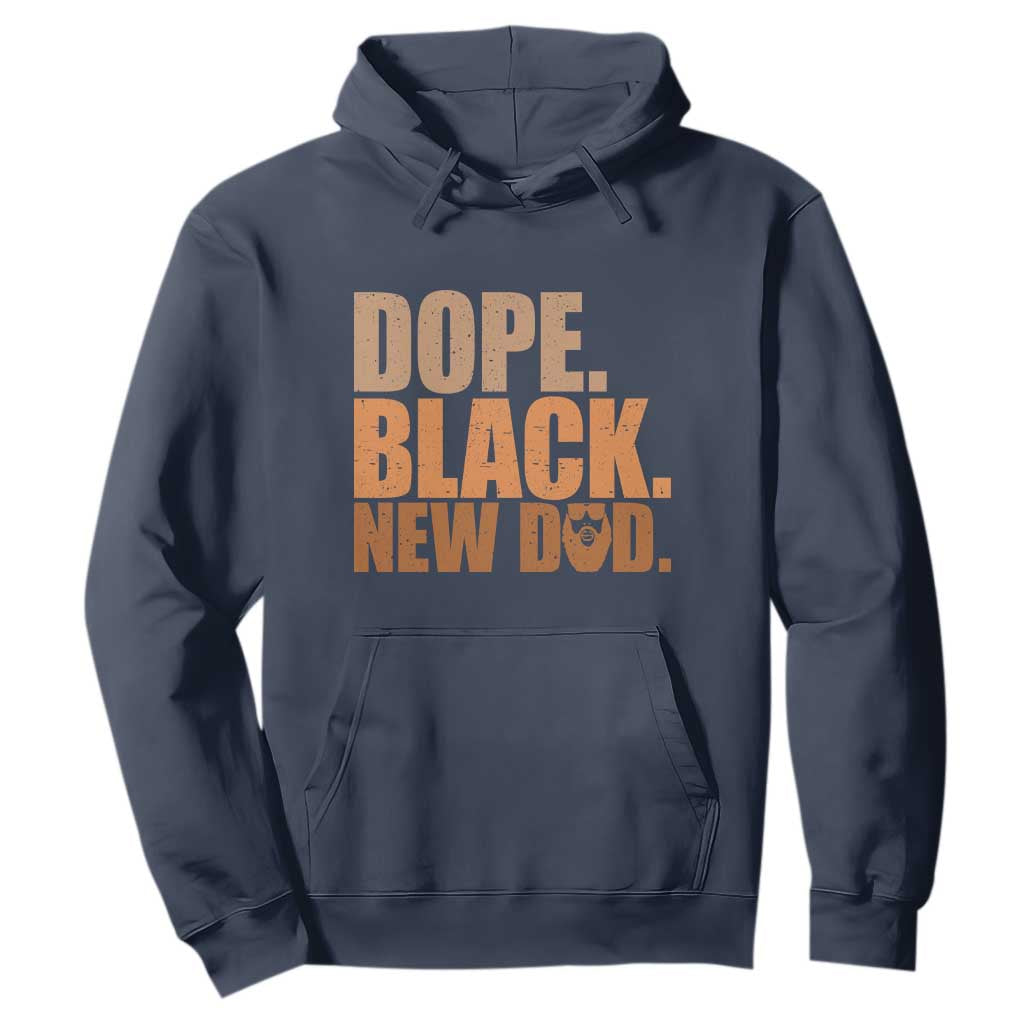 Proud Black New Dad Hoodie African American Fathers Day Gift