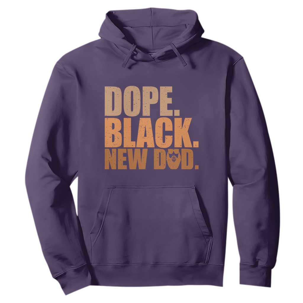 Proud Black New Dad Hoodie African American Fathers Day Gift