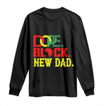 First Father's Day African American Dad Long Sleeve Shirt New Dad Gift