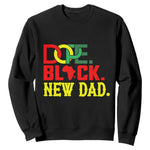 First Father's Day African American Dad Sweatshirt New Dad Gift