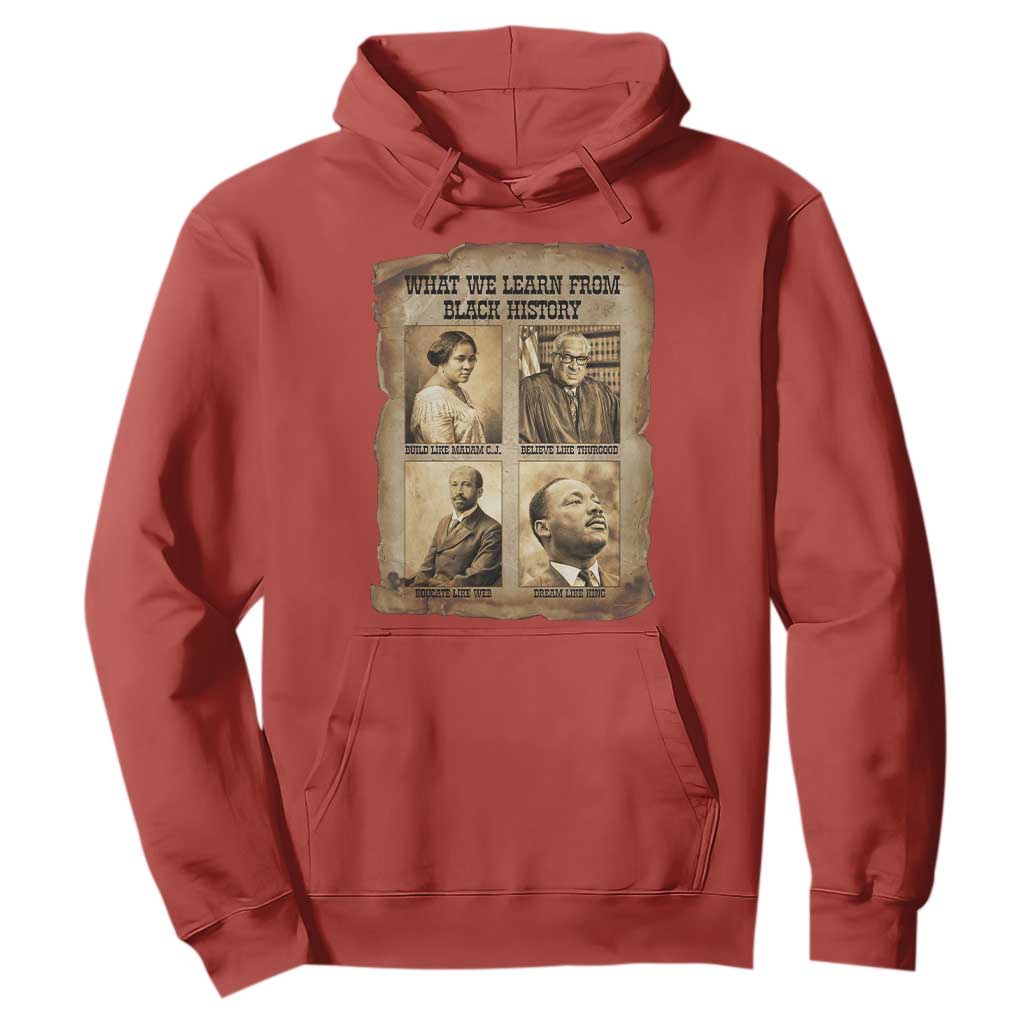 What We Learn From Black History Hoodie Iconic African American Figures - African Pride