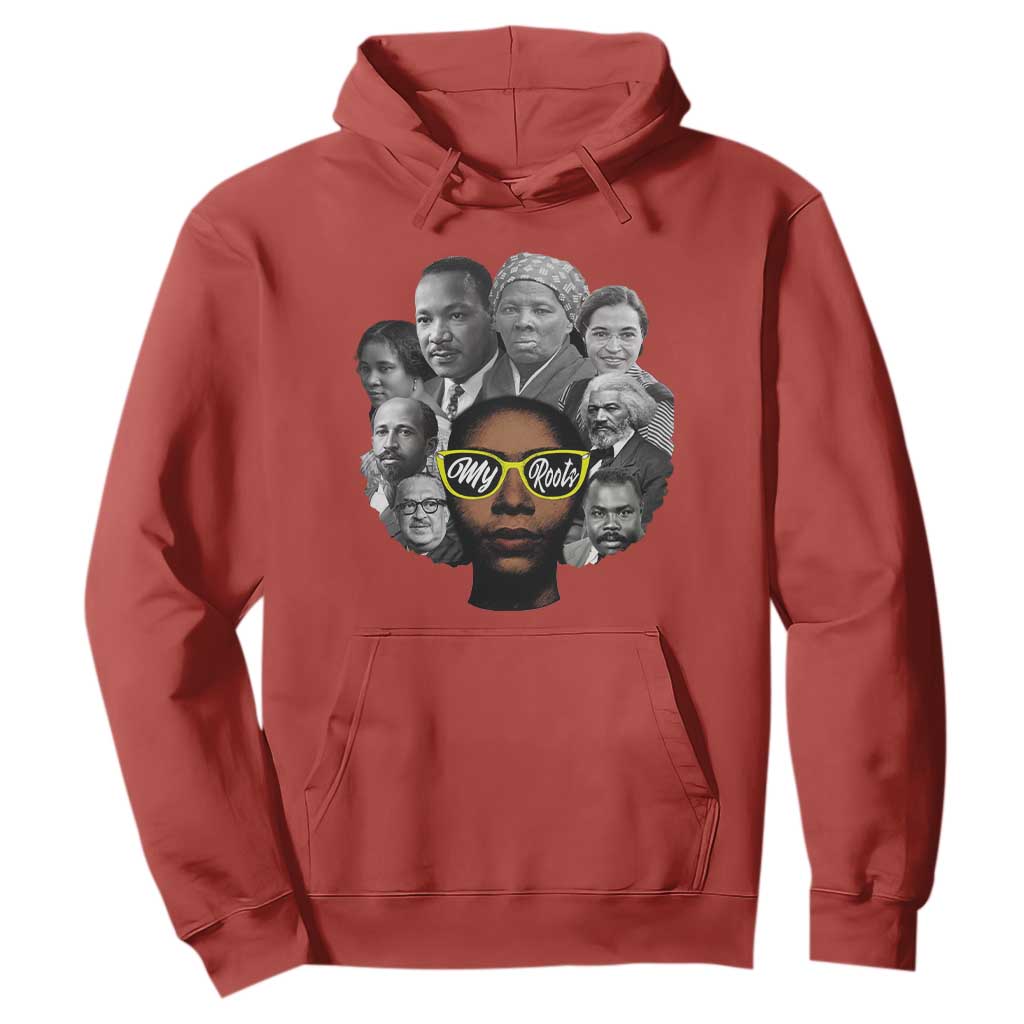 My Roots Black History Leaders Hoodie African American Heritage - African Pride
