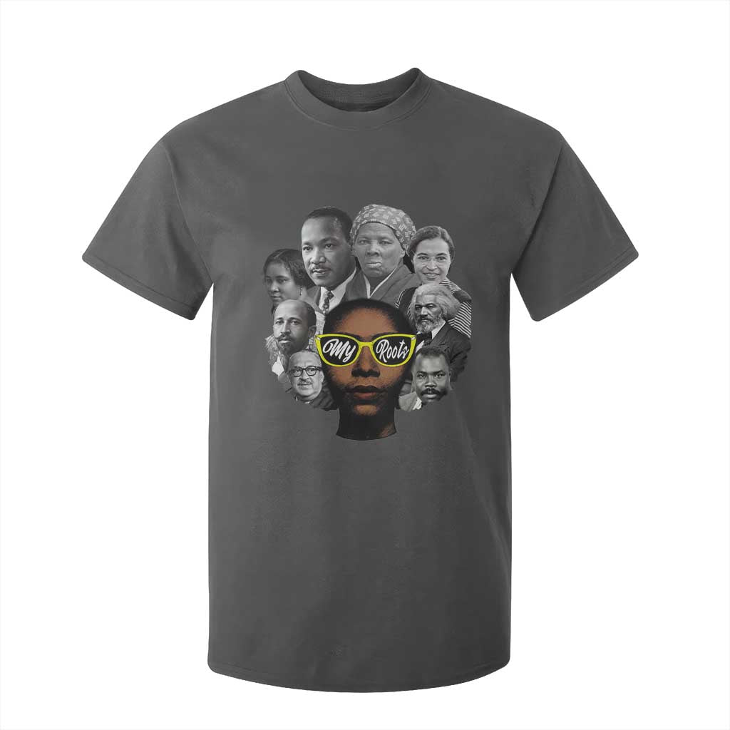 My Roots Black History Leaders T Shirt For Kid African American Heritage - African Pride