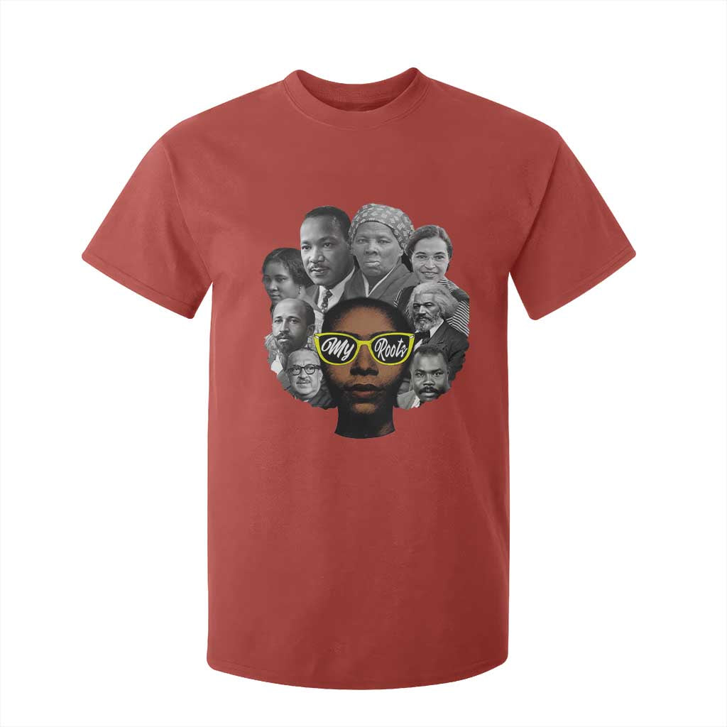 My Roots Black History Leaders T Shirt For Kid African American Heritage - African Pride