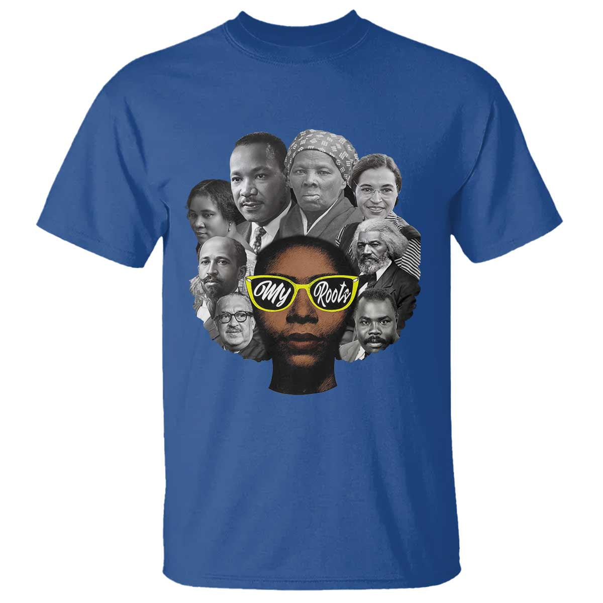My Roots Black History Leaders T Shirt African American Heritage - African Pride