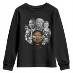 My Roots Black History Leaders Youth Sweatshirt African American Heritage - African Pride