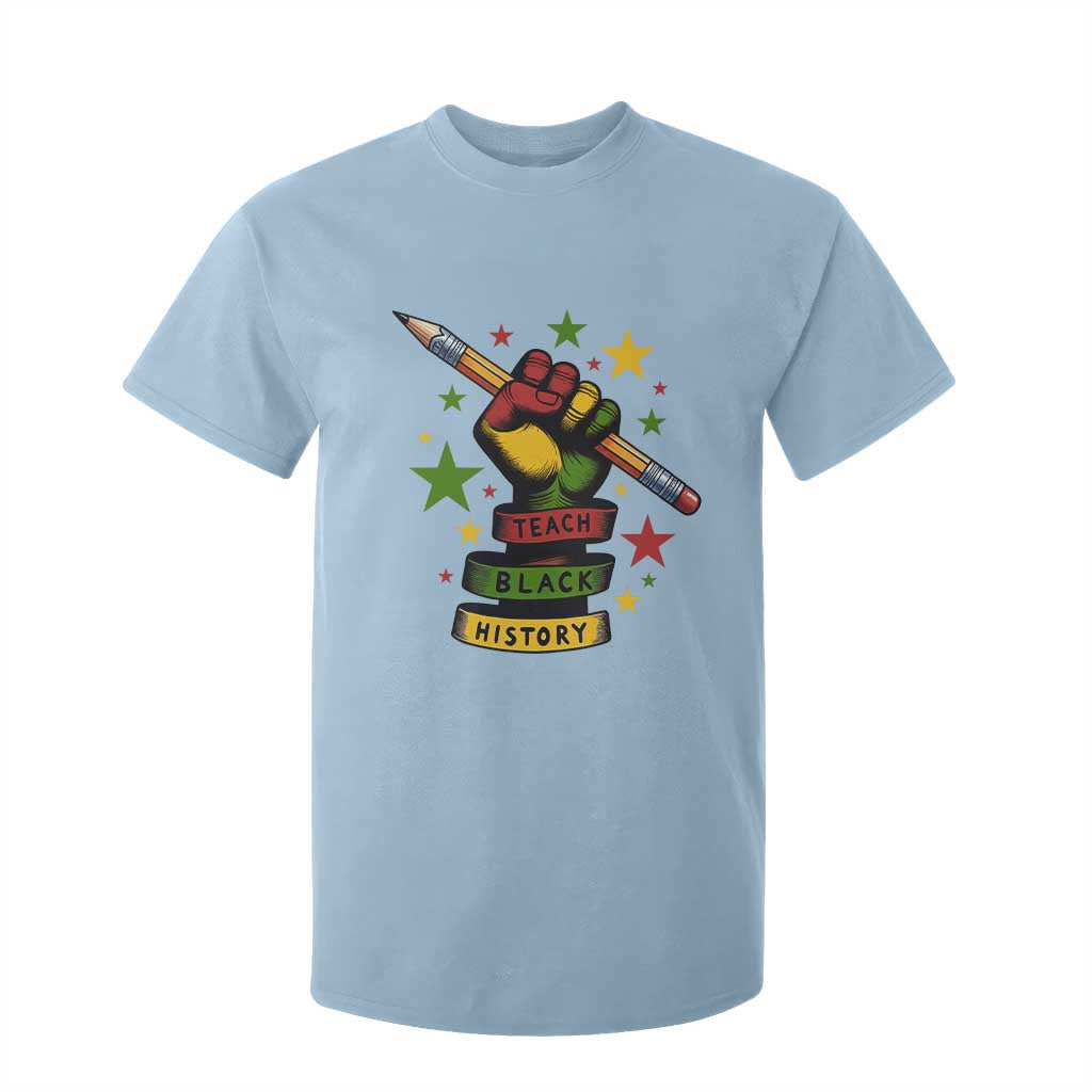 Teach Black History Education Pride T Shirt For Kid Black History Month - African Pride