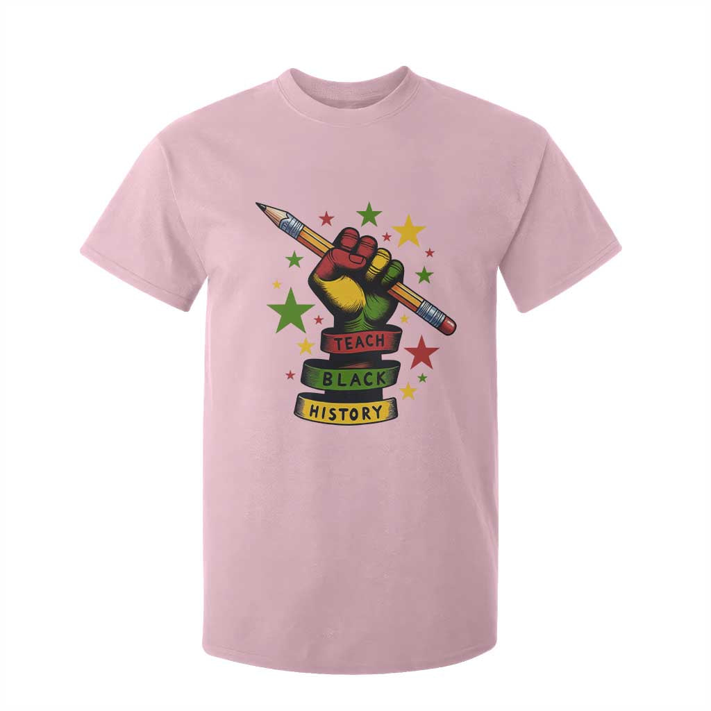 Teach Black History Education Pride T Shirt For Kid Black History Month - African Pride