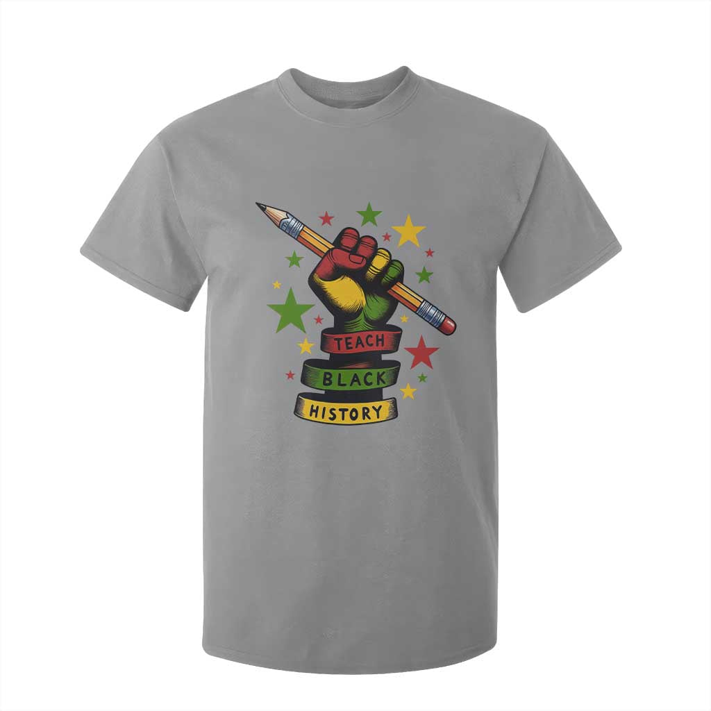 Teach Black History Education Pride T Shirt For Kid Black History Month - African Pride