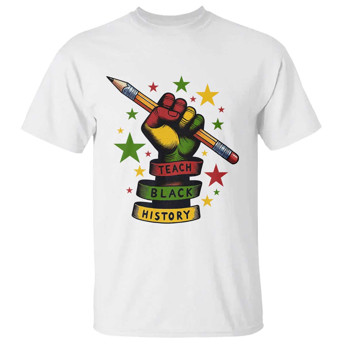 Teach Black History Education Pride T Shirt Black History Month - African Pride