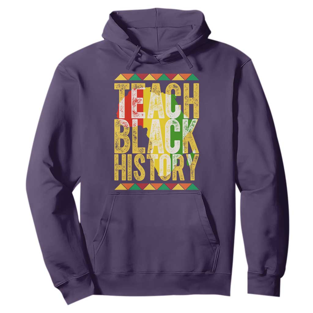 Teach Black History Hoodie Black History Month Gift For Teachers - African Pride
