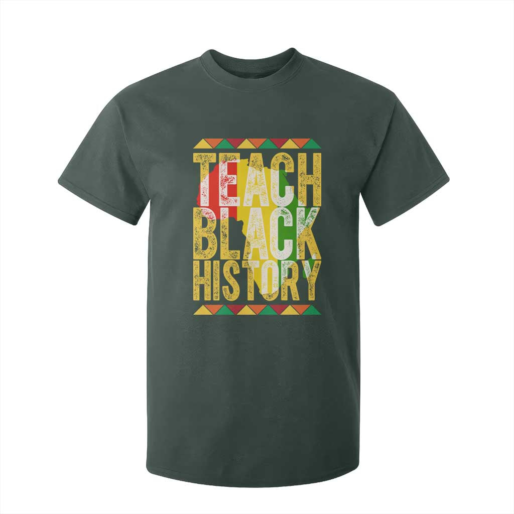 Teach Black History T Shirt For Kid Black History Month Gift For Teachers - African Pride