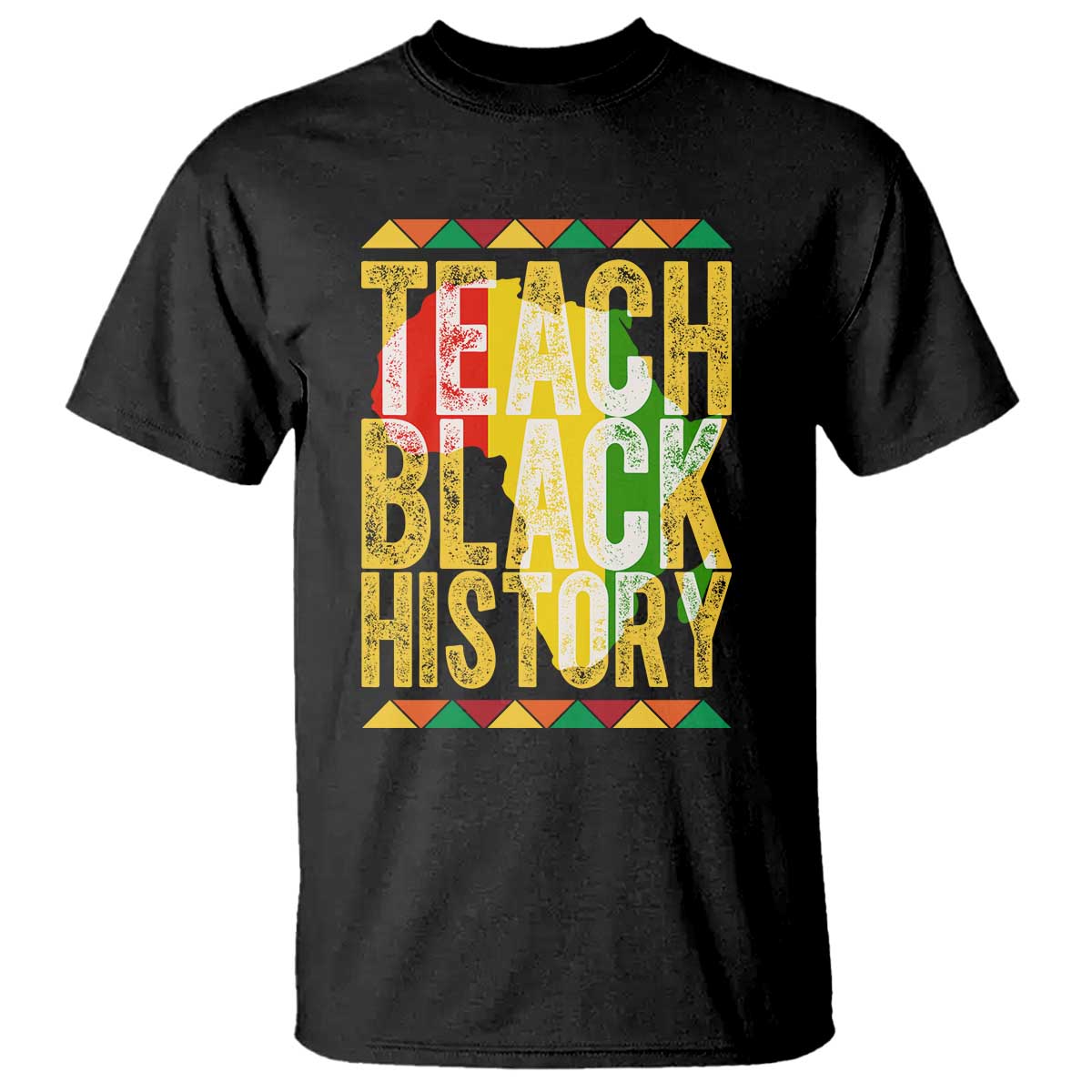 Teach Black History T Shirt Black History Month Gift For Teachers - African Pride