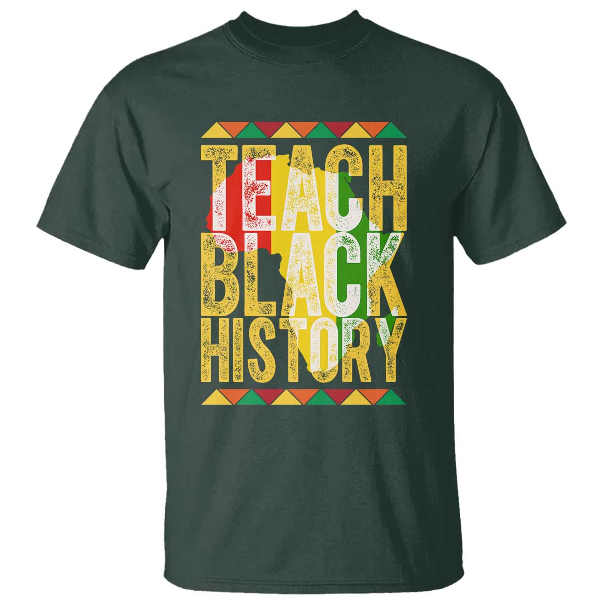 Teach Black History T Shirt Black History Month Gift For Teachers - African Pride