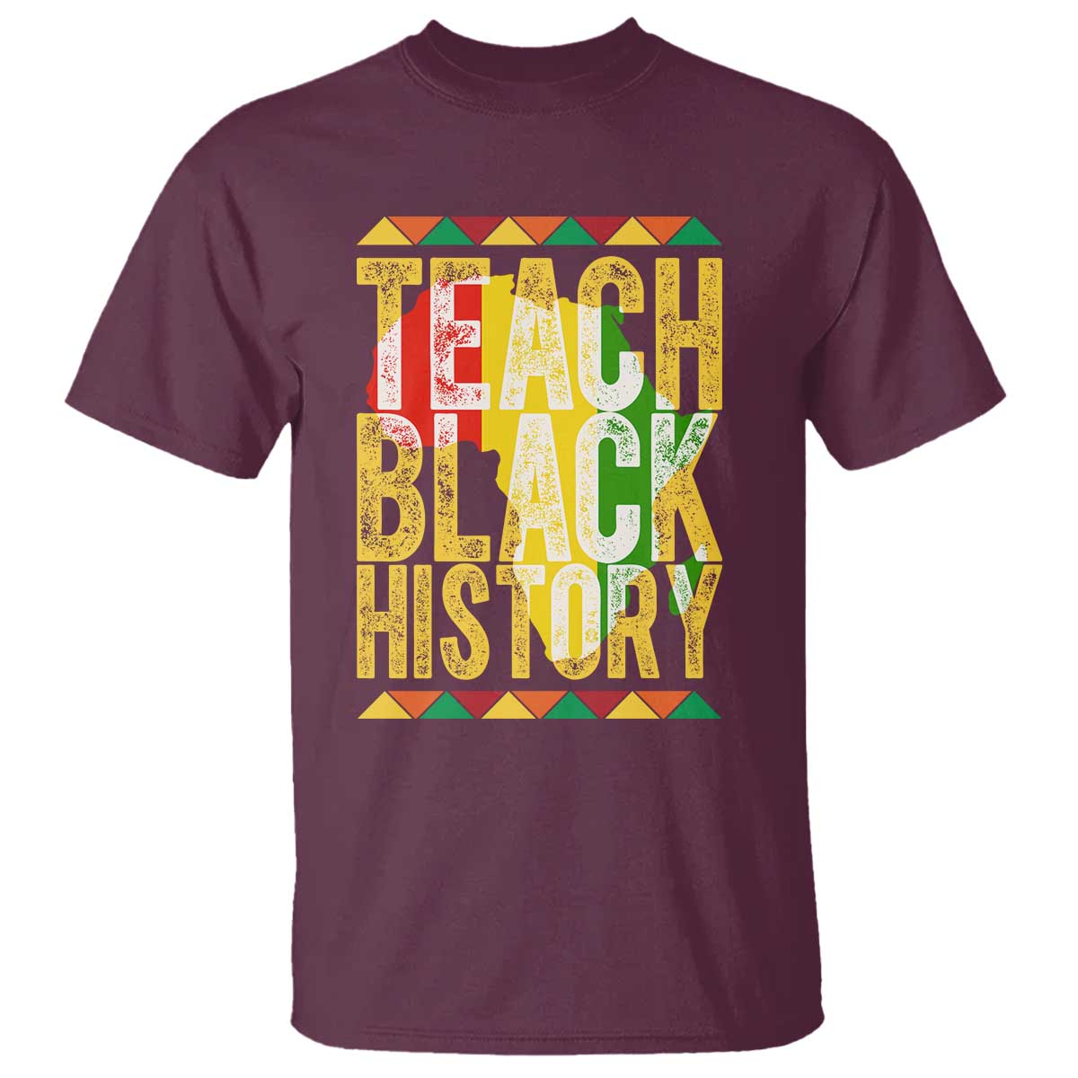 Teach Black History T Shirt Black History Month Gift For Teachers - African Pride
