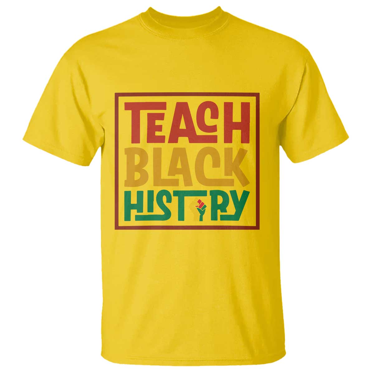 Black History Month Gift T Shirt Teach Black History Empowerment - African Pride