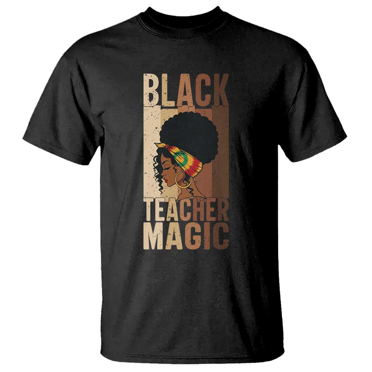 Black Teacher Magic T Shirt African American Pride Teacher Life - African Pride
