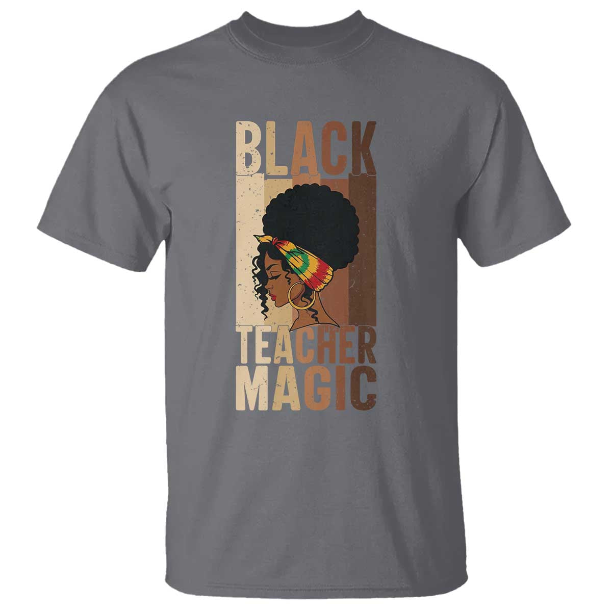 Black Teacher Magic T Shirt African American Pride Teacher Life - African Pride