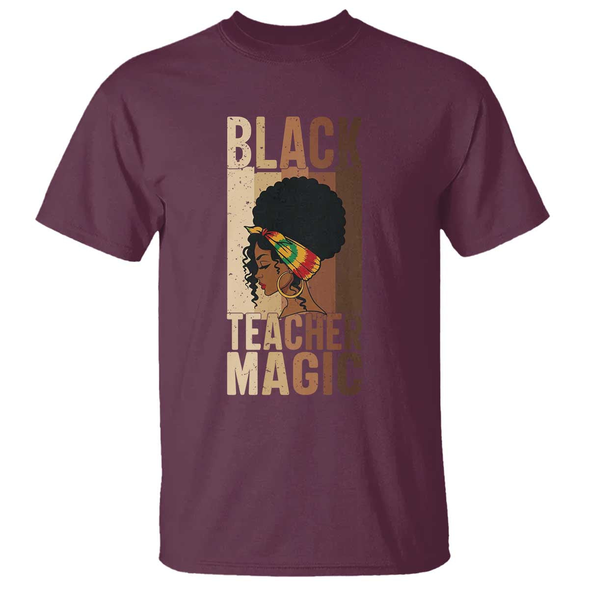 Black Teacher Magic T Shirt African American Pride Teacher Life - African Pride