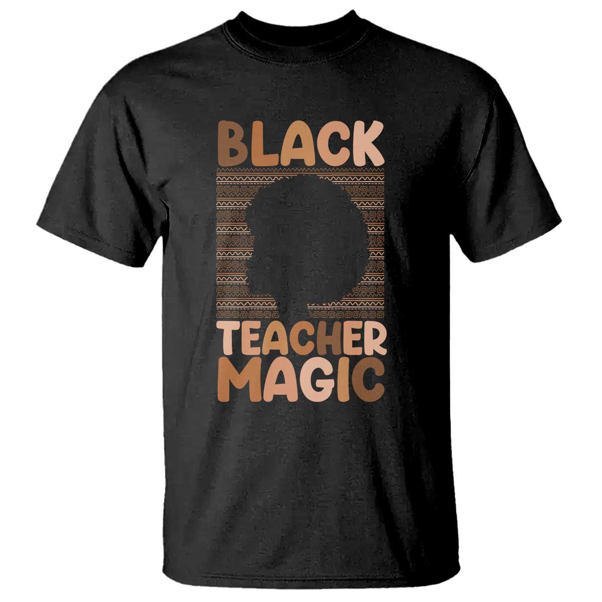 Black Teacher Magic T Shirt Empowering African American Pride Teacher Gift - African Pride