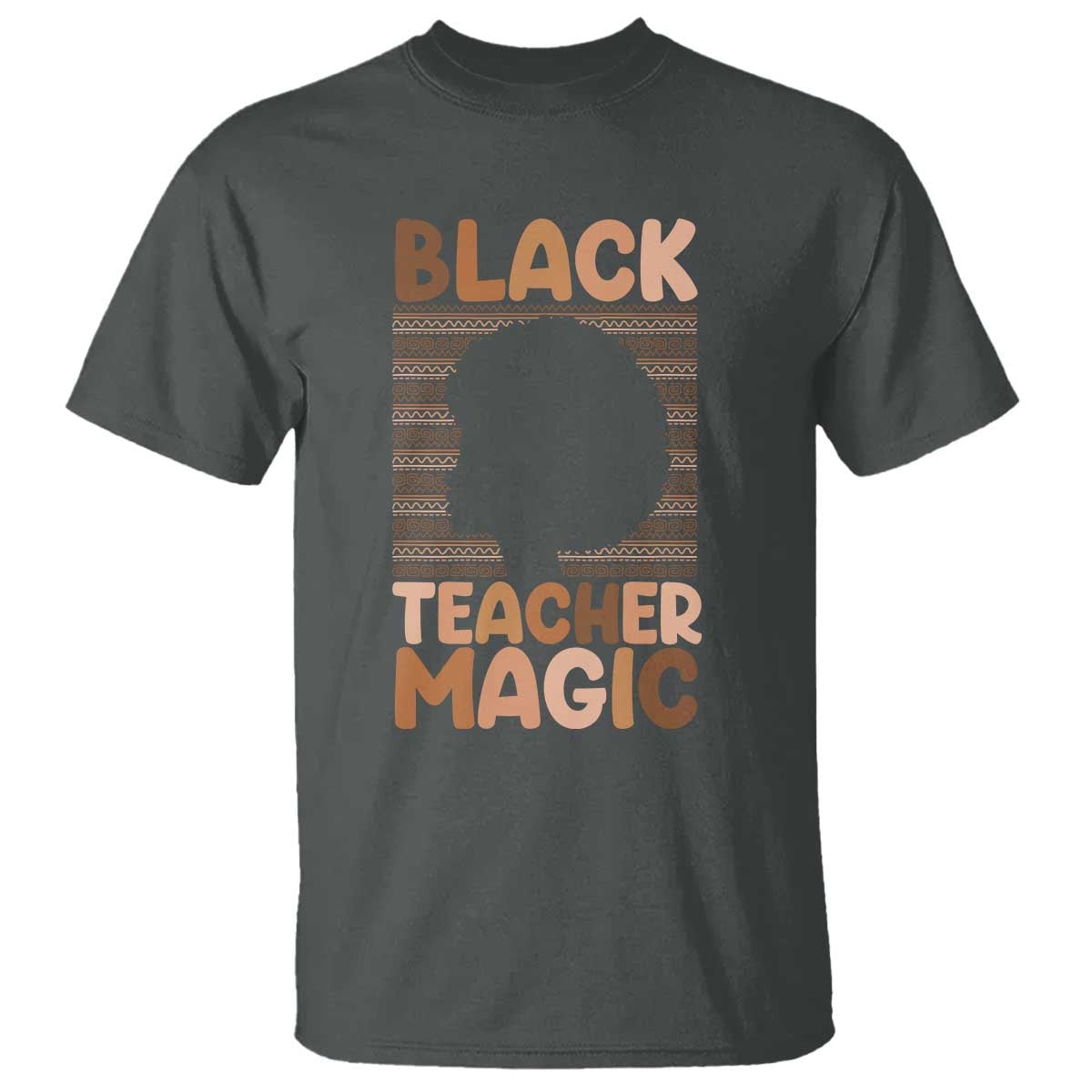 Black Teacher Magic T Shirt Empowering African American Pride Teacher Gift - African Pride