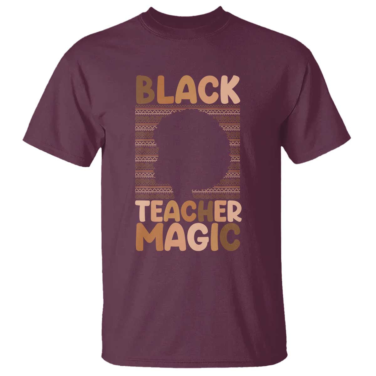 Black Teacher Magic T Shirt Empowering African American Pride Teacher Gift - African Pride