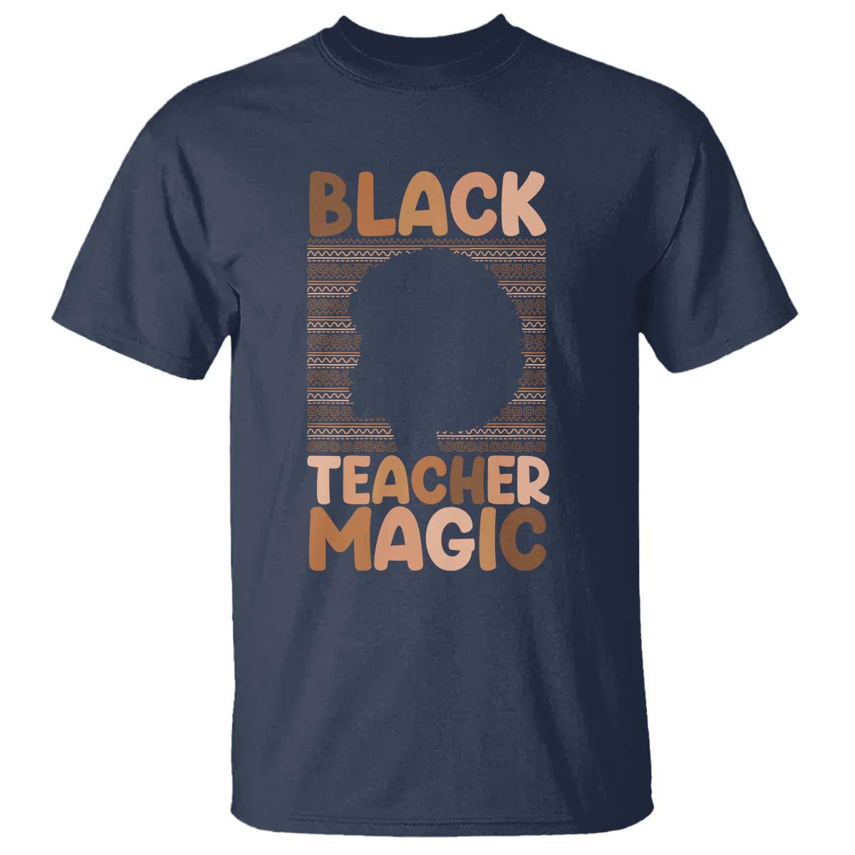 Black Teacher Magic T Shirt Empowering African American Pride Teacher Gift - African Pride
