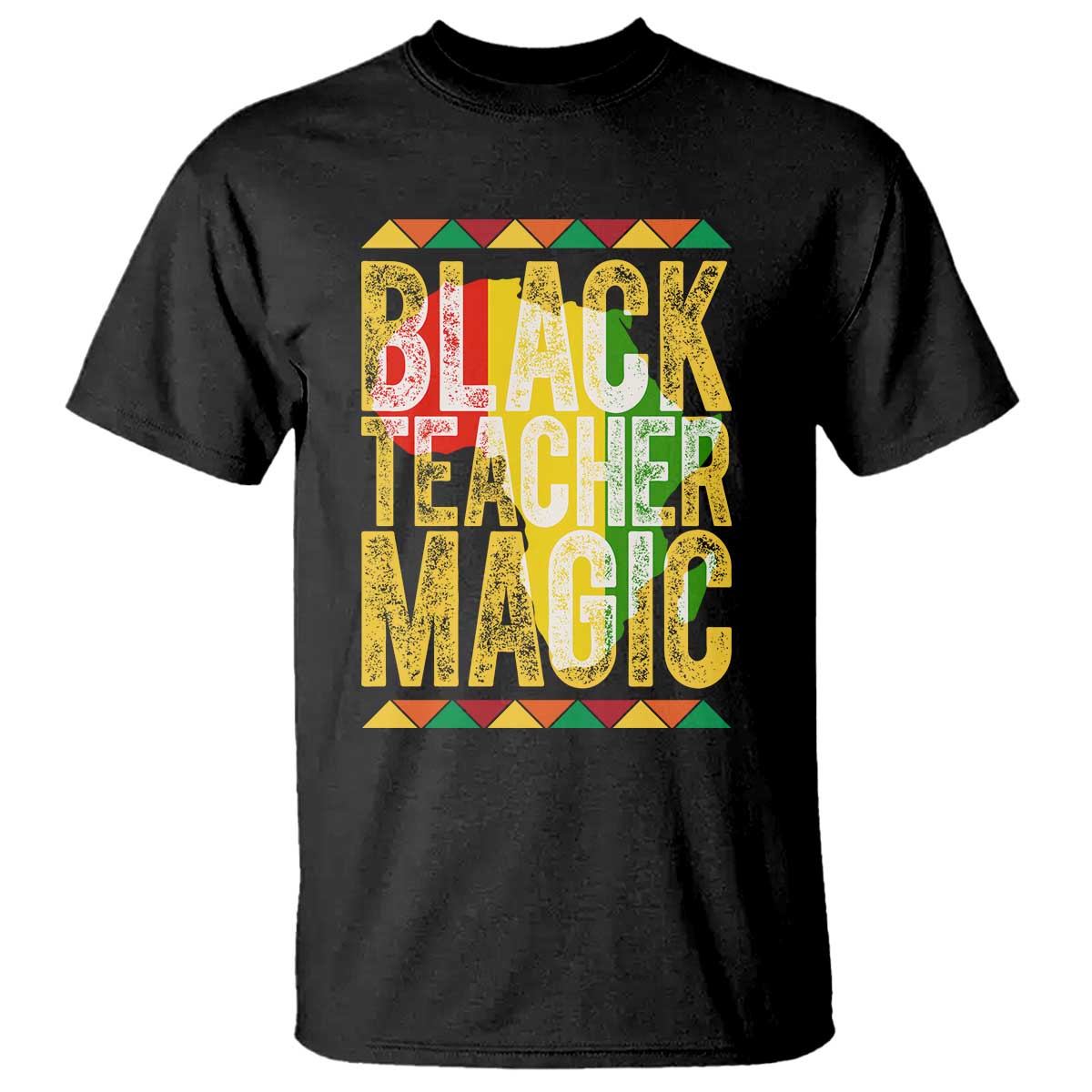 Black History Month Gift T Shirt Black Teacher Magic - African Pride