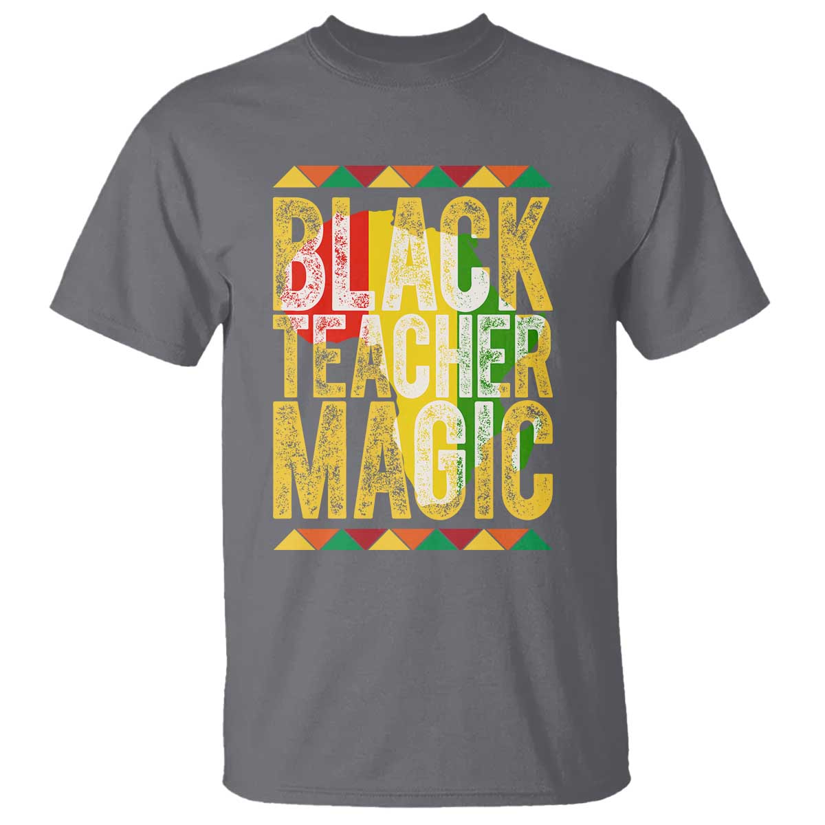 Black History Month Gift T Shirt Black Teacher Magic - African Pride