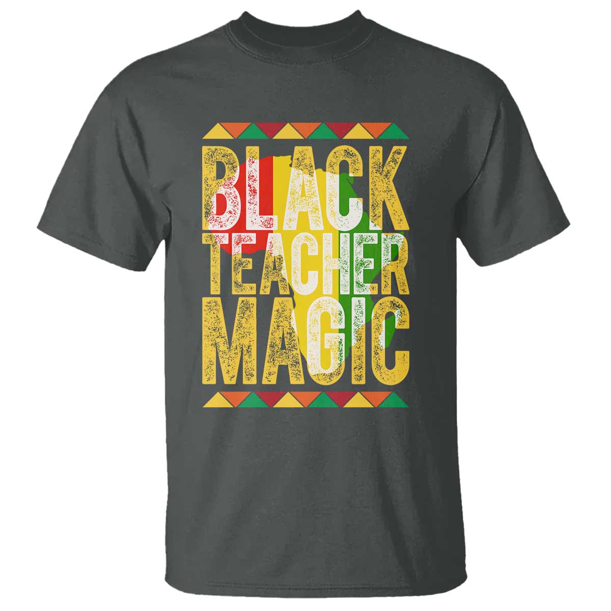 Black History Month Gift T Shirt Black Teacher Magic - African Pride