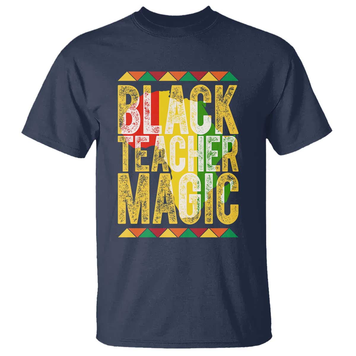 Black History Month Gift T Shirt Black Teacher Magic - African Pride